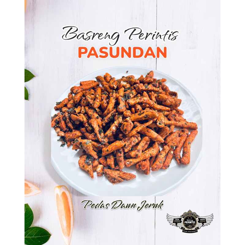 

500 Gram Basreng Jendral Varian Rasa Pedas Daun Jeruk