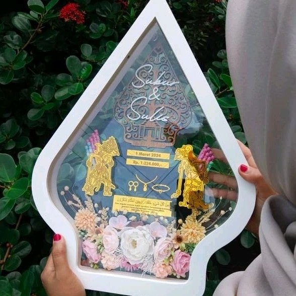 Mahar Nikah Gunungan, Mahar gunungan wayang