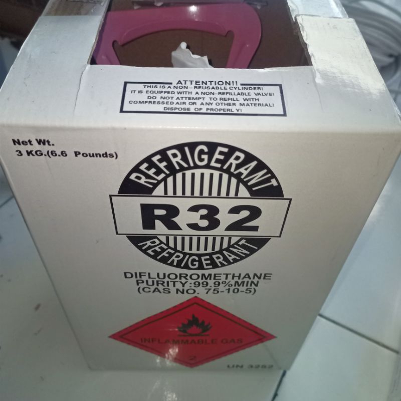 FREON R32 R 32 TABUNG 3 KG