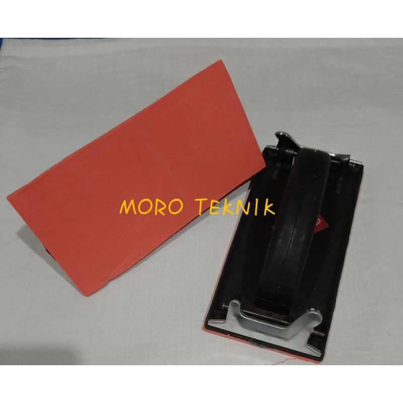 TATAKAN AMPLAS KERTAS GOSOK, SANDER TANGAN MANUAL AMPLAS TOKIO