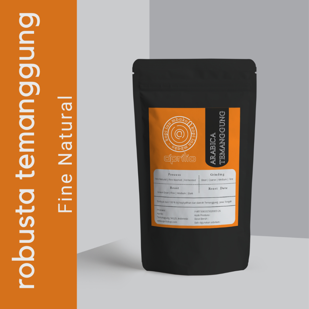 

Aprilio Robusta Temanggung Fine Natural 150 Gram