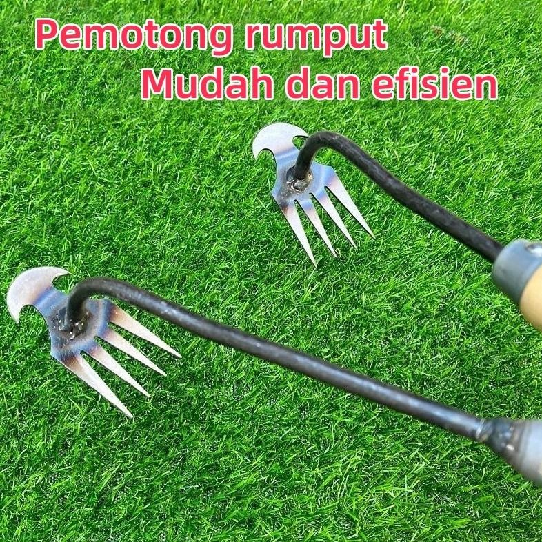 Weeding garu Harrow Manual Weeding Hoe Weeding penghapusan Puller Hoe