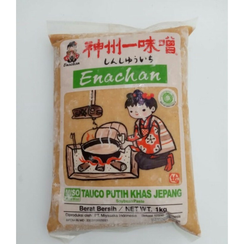 

Enachan Miso Tauco Putih Khas Jepang 1kg