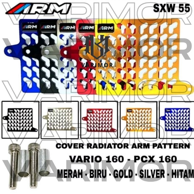 COVER RADIATOR VARIO 160/PCX160 ARM