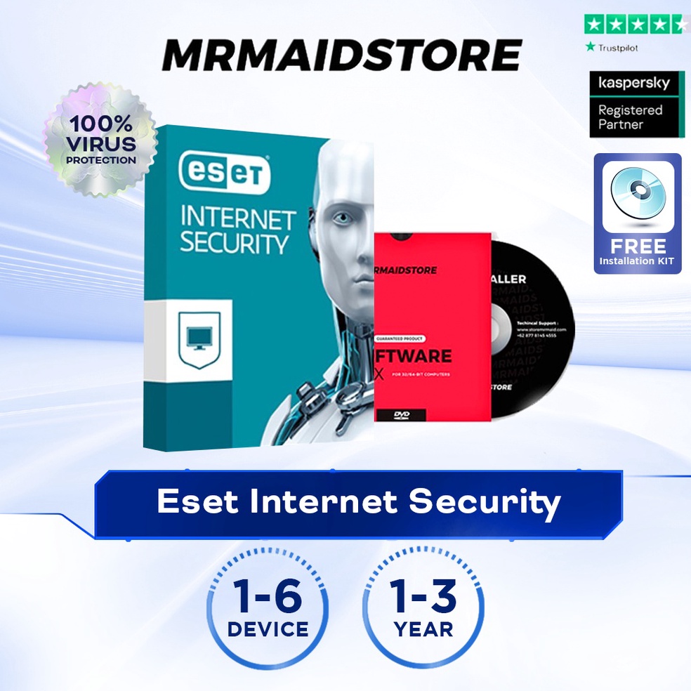 KUALITAS OKE Antivirus Eset Internet Security Original  Antivirus Original  Antivirus PC