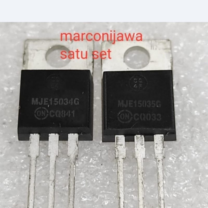 MJE15034 MJE15035 satu set