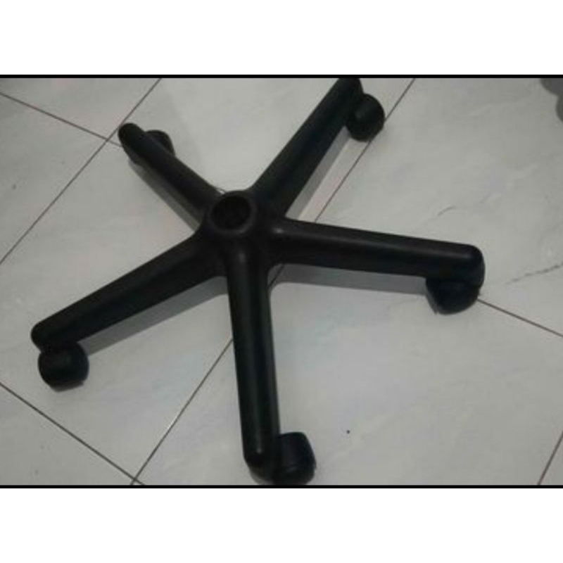 Kaki Kursi Roda Kantor 28cm (Seken/Bekas)