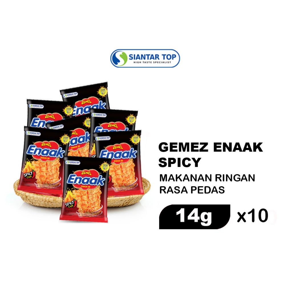 

NEW Mie Gemez Spicy 14 gr x 10 PCS - SIANTARTOP