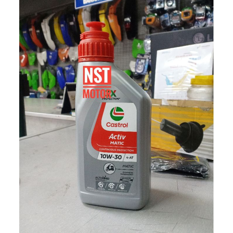 Oli Castrol Activ Matic 10w 30 800 ML Oli Motor Matic Original Castrol