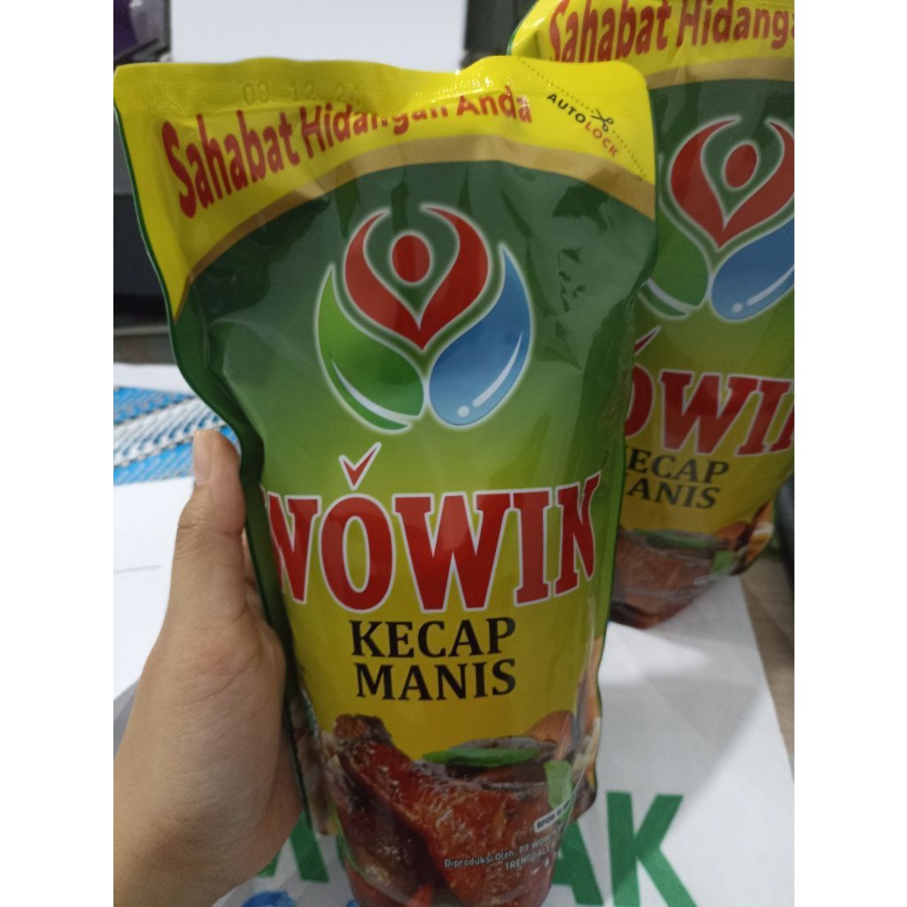 

WOWIN KECAP MANIS 600 ML KEMASAN POUCH