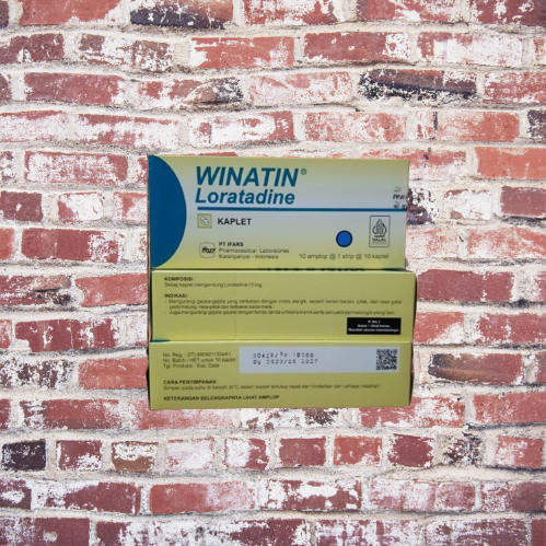 WINATIN TABLET PER BOX ISI 10 STRIP