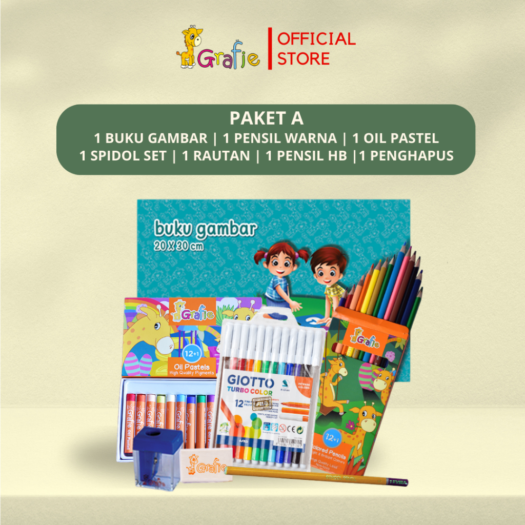 

GRAFIE Paket Menggambar A Kreasi Anak