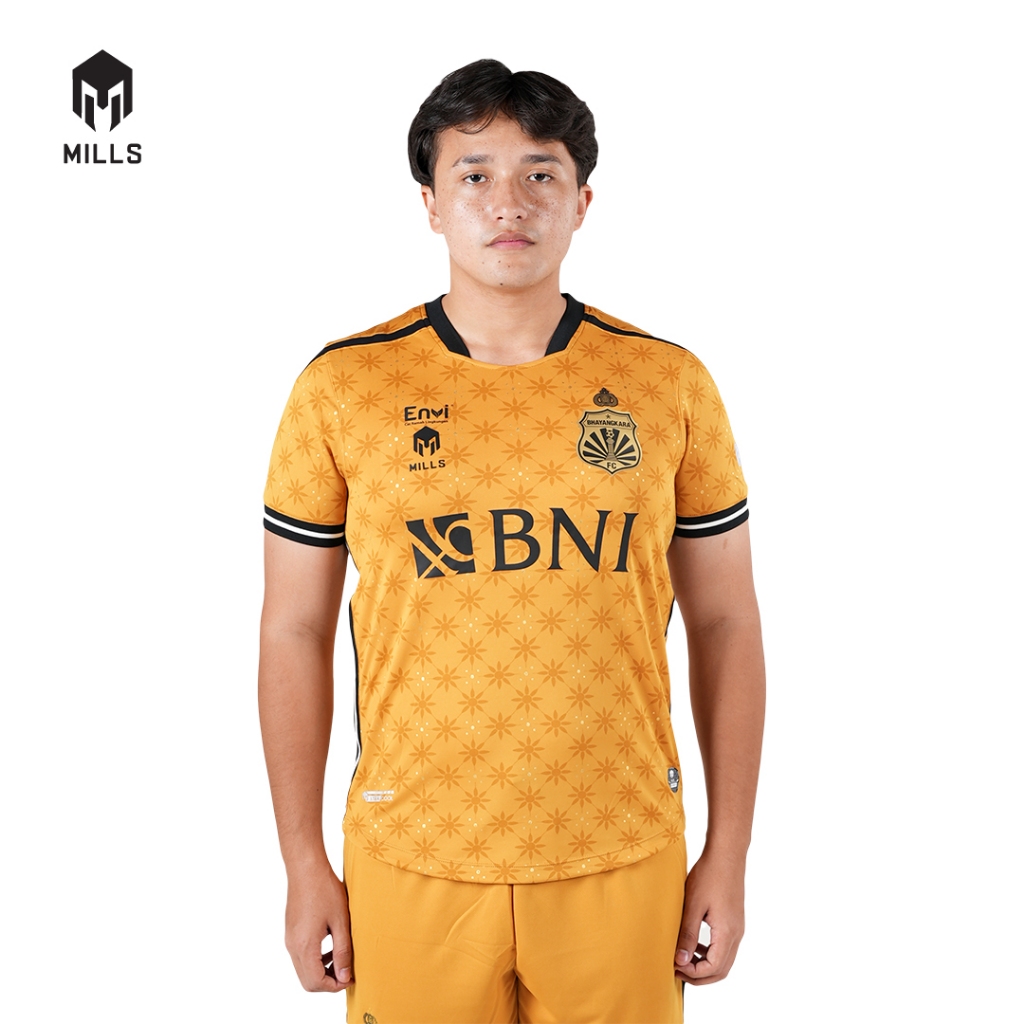 MILLS Bhayangkara FC Home Jersey Player Issue Gold 1291BC