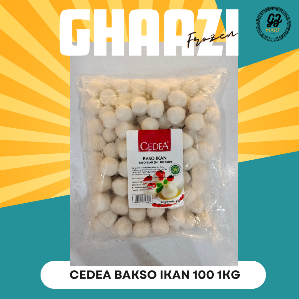 

CEDEA BAKSO IKAN ISI 100 1 KG