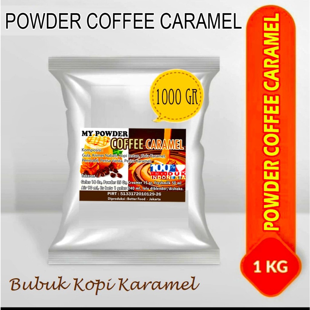 

powder coffe caramel - 1kg BUBUK MINUMAN.