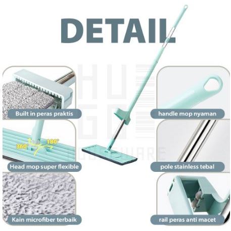 Pel Lantai Praktis Murah / Ultra Mop Acline Handsfree Simple Mudah Digunakan