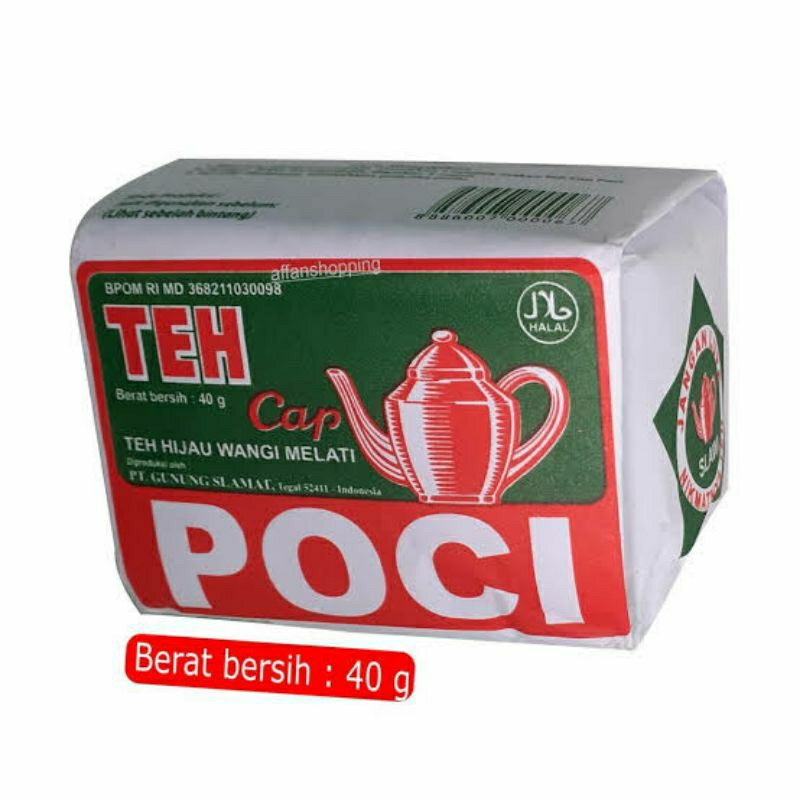 

Teh Poci Tabur 10 x 40 g