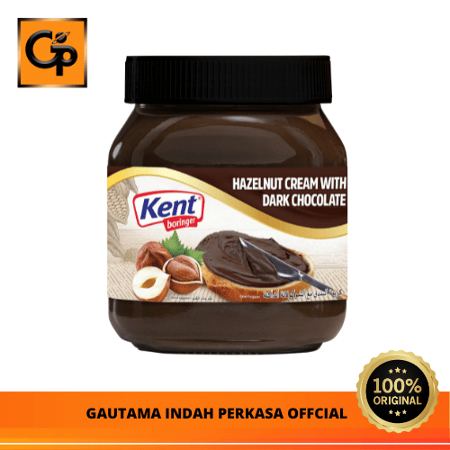 

Selai Roti Kent HAZELNUT CREAM WITH DARK CHOCOLATE 350 G