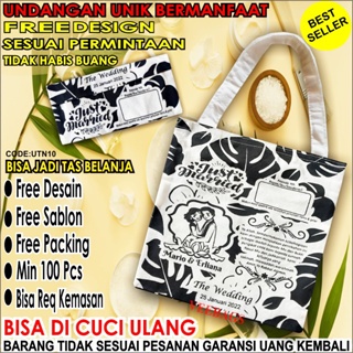 UNDANGAN PERNIKAHAN UNIK MODEL TAS