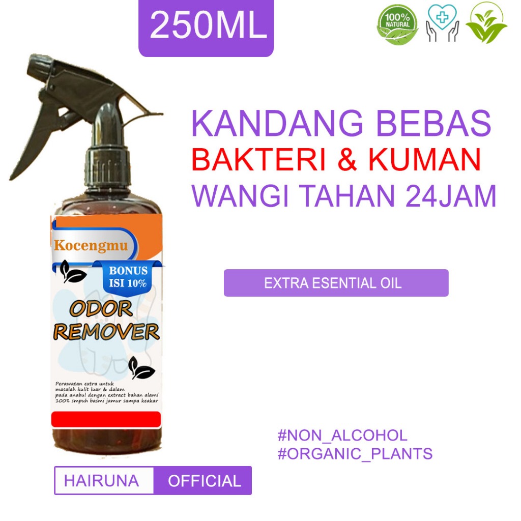 Penghilang Bau Kotoran Kotoran Parfum Pasir Kucing Penghilang Bau Kucing Pesing Odor Remover Kucing 