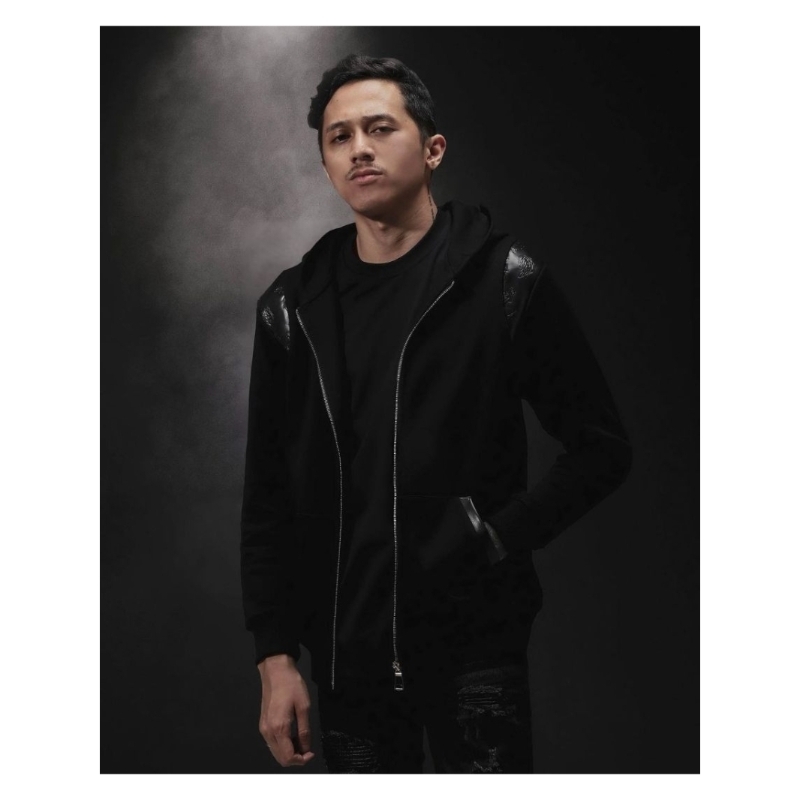 Rucas Zipper Hoodie / Bimopd / Embossed Paisley Leather / Poca Store