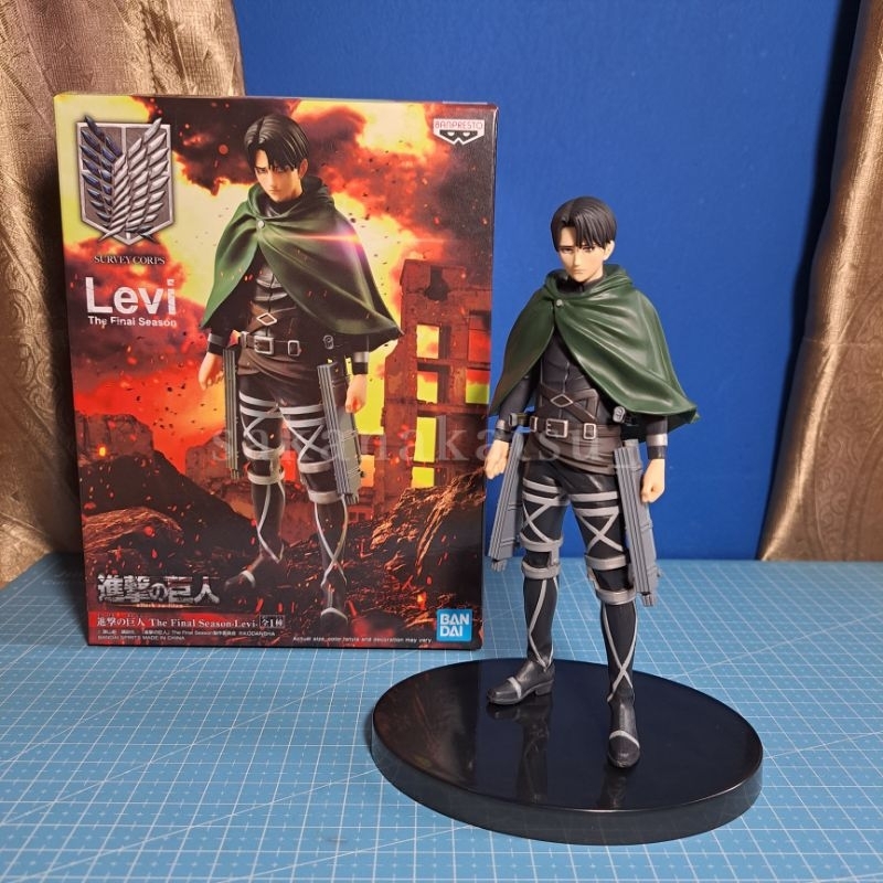 [ORIGINAL] Banpresto Figure Levi Ackerman Attack on Titan