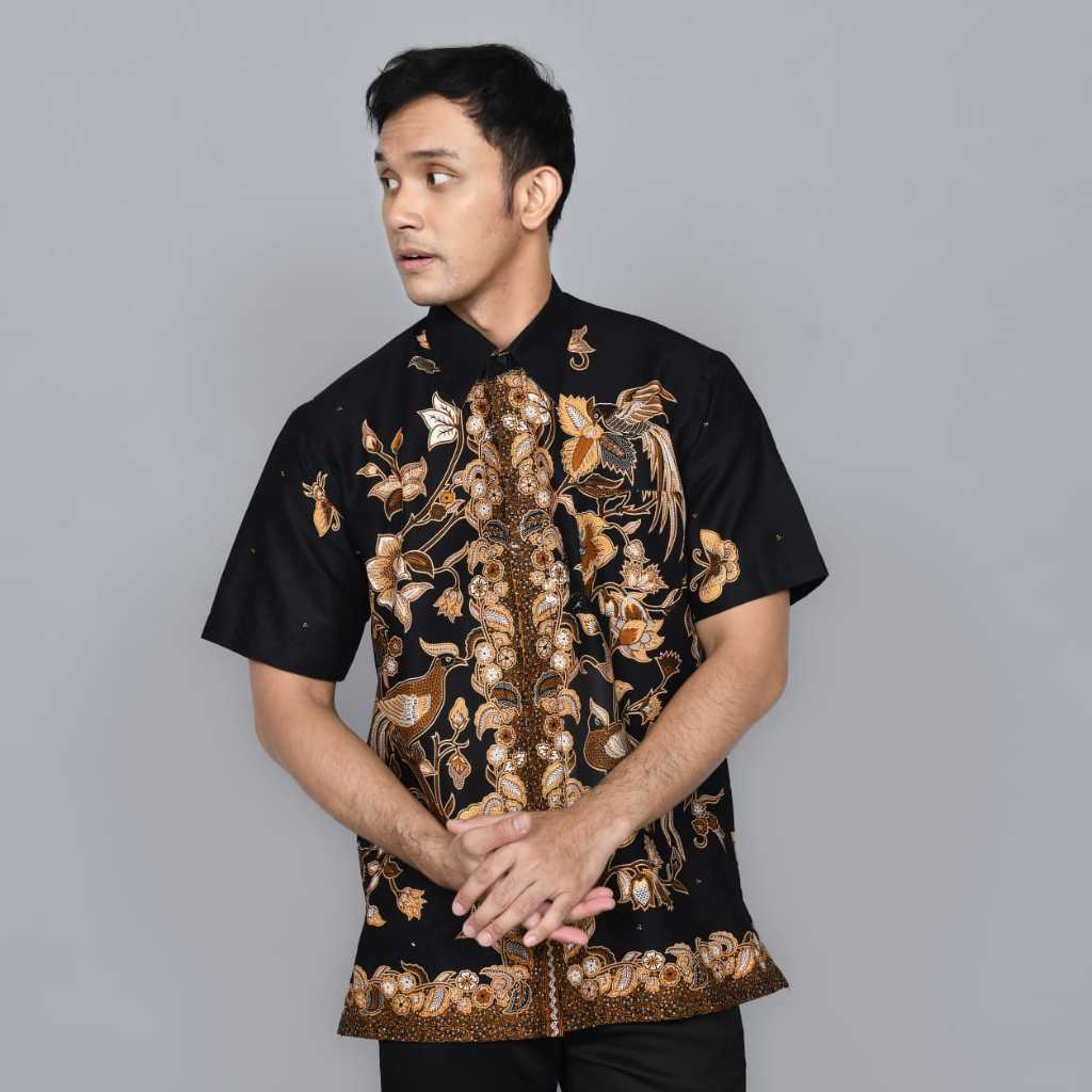 HEM BATIK WK 06 HM 917 II HEM BATIK FURING II KEMEJA BATIK FURING II PAKAIAN BATIK PRIA II BAJU BATI