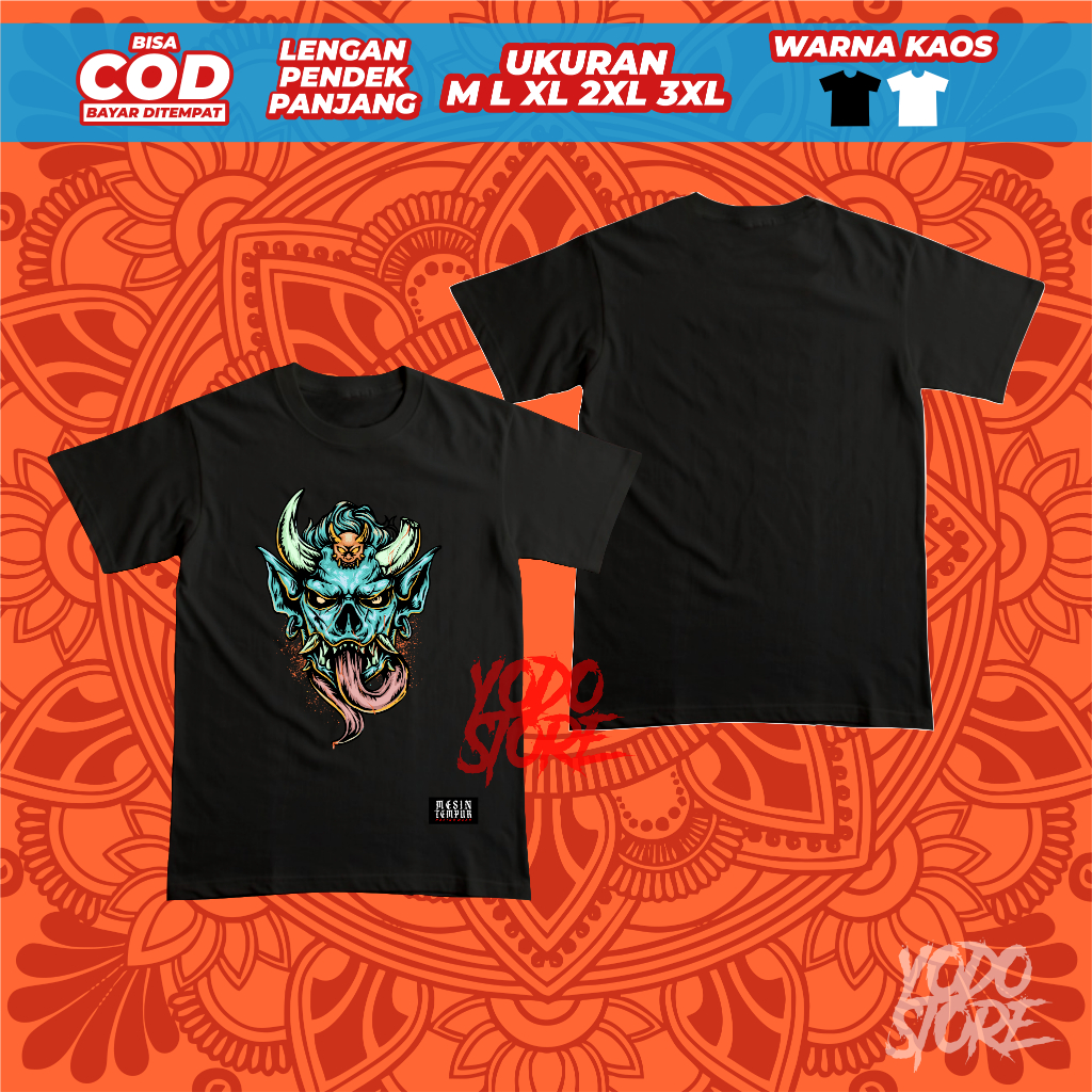 Kaos Distro Baju Tshirt Murah Mahkluk Astral