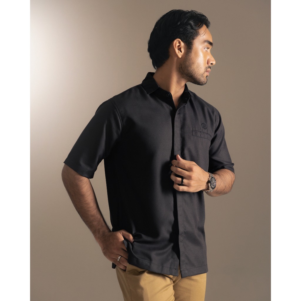 Gerai Hawa - Dary Kemeja Pria Lengan Pendek Baju Koko Dewasa Daily & Premium