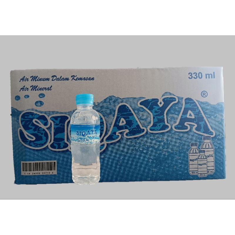 AIR MINUM SIQAYA 330ML 1 dus 24 pcs