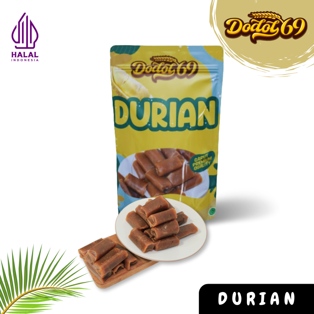 

Dodol Garut 69 varian durian cemilan khas oleh-oleh Garut