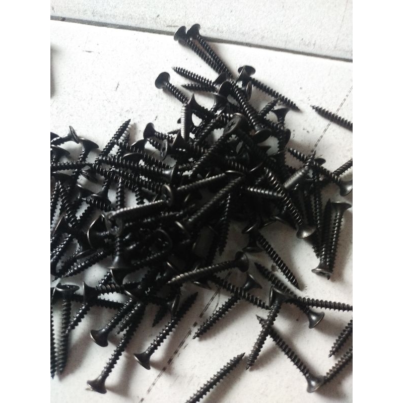 300 pcs Skrup Sekrup Grill Ram Besi scrup grill bok baut speaker Skrup Sekrup Gypsum Drywall Screw E