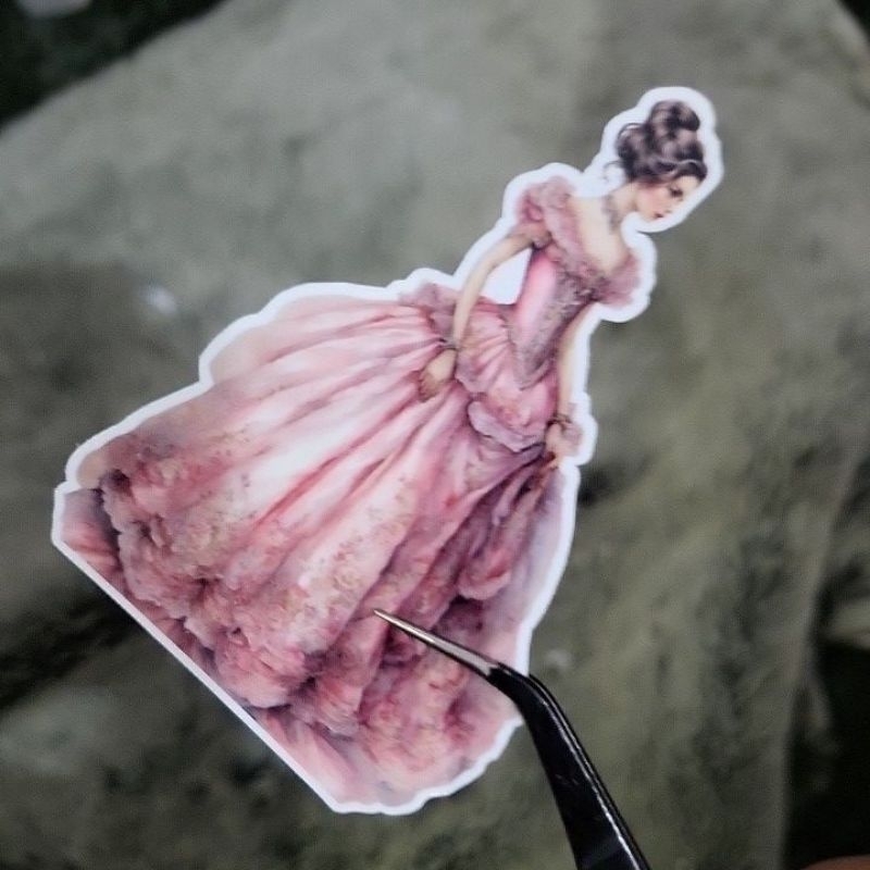 

10pcs SUPER GLOSS Sticker THE PRINCESS Edisi 2 (fullbady) by artdoeswork