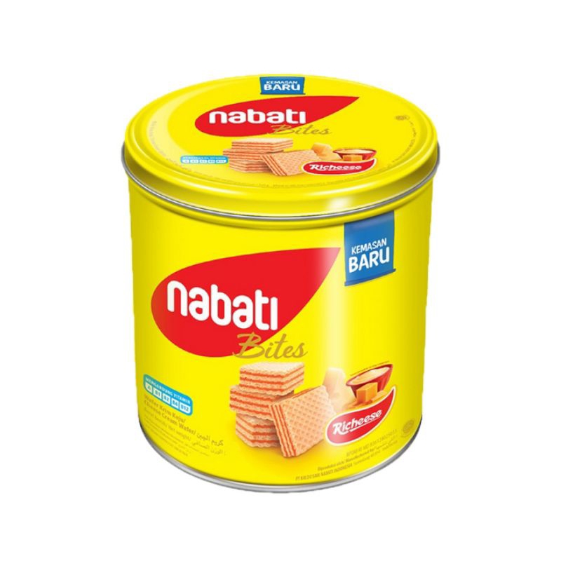 

WAFER NABATI CAN 287gr | RECHEESE WAFER NABATI 287gr