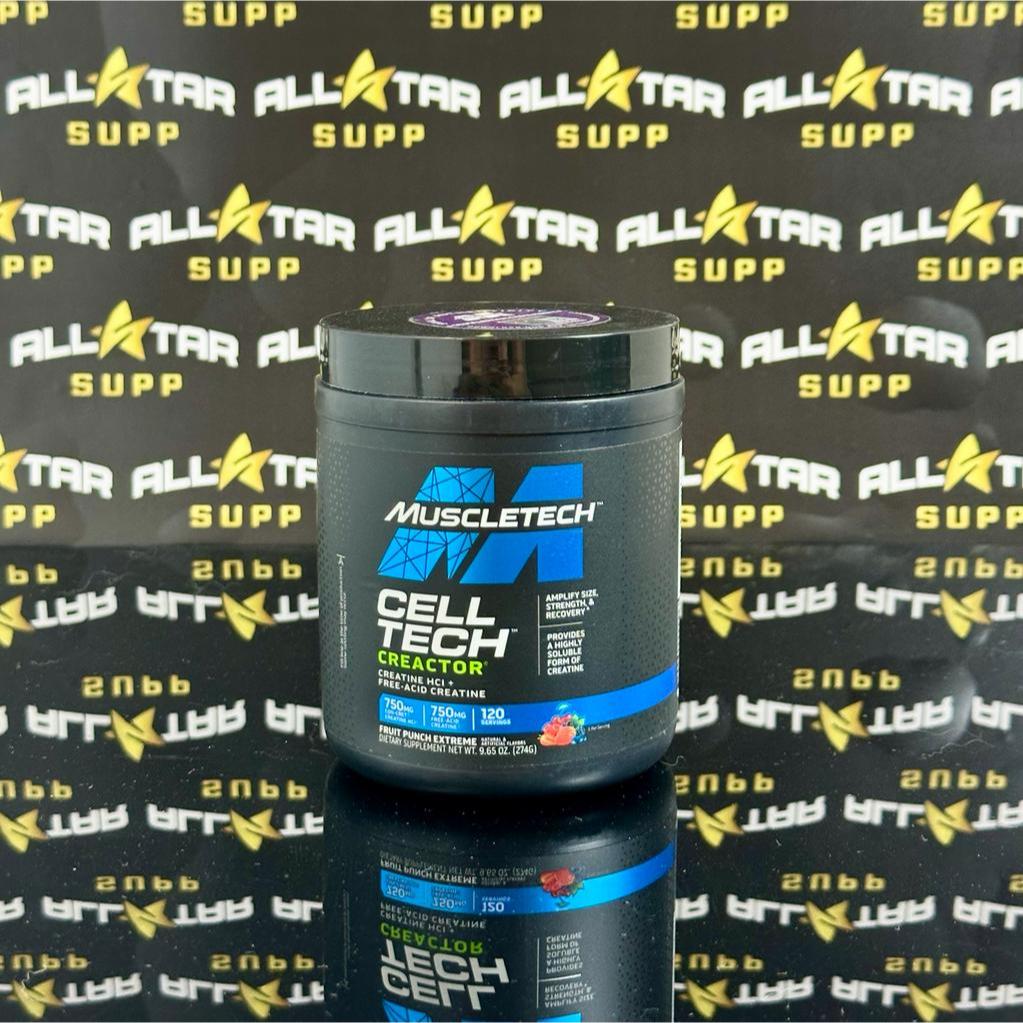 Muscletech Cell Tech Creactor Creatine HCl 120 servings Creatine Bubuk