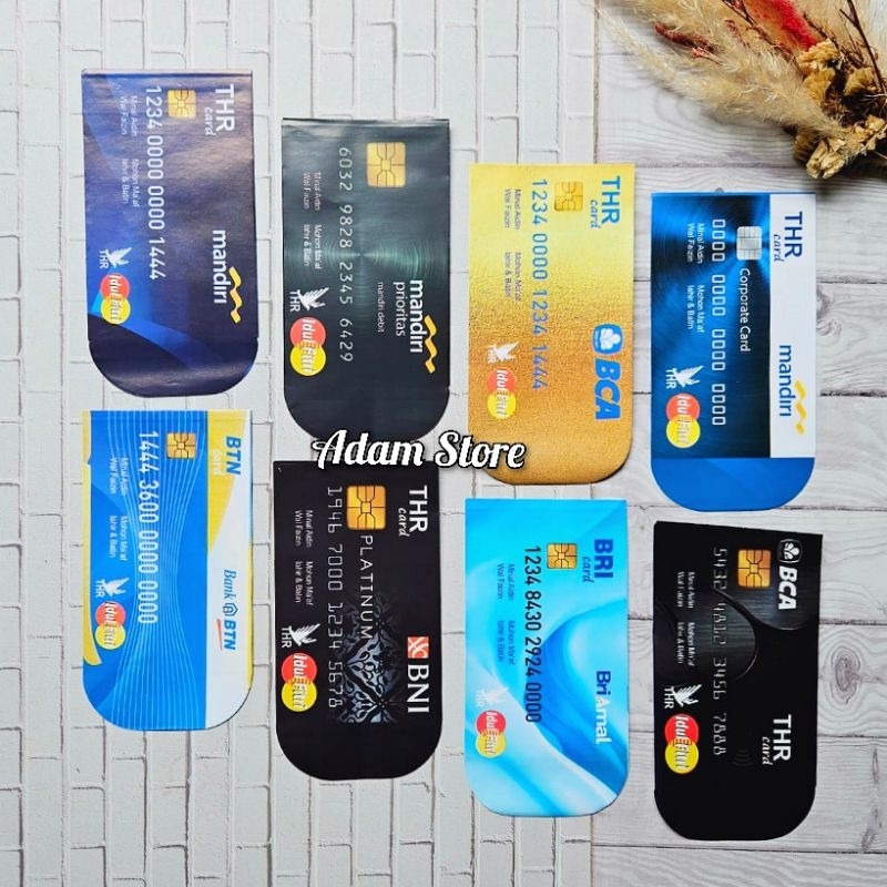 

Ampau amplop lebaran ATM Medium New 80 Lembar Mix 8 Gambar