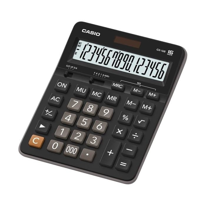 

ORIGINAL Casio GX 16B / Calculator Desktop Kalkulator Meja Kantor Office GX-16B