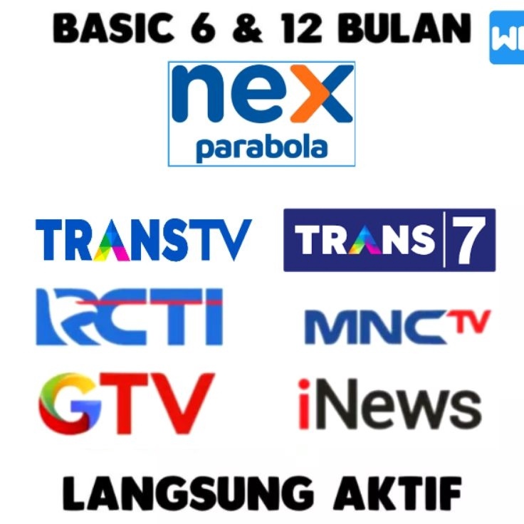 Qz Paket Basic Nex Parabola 6  12 Bulan Murah Promo