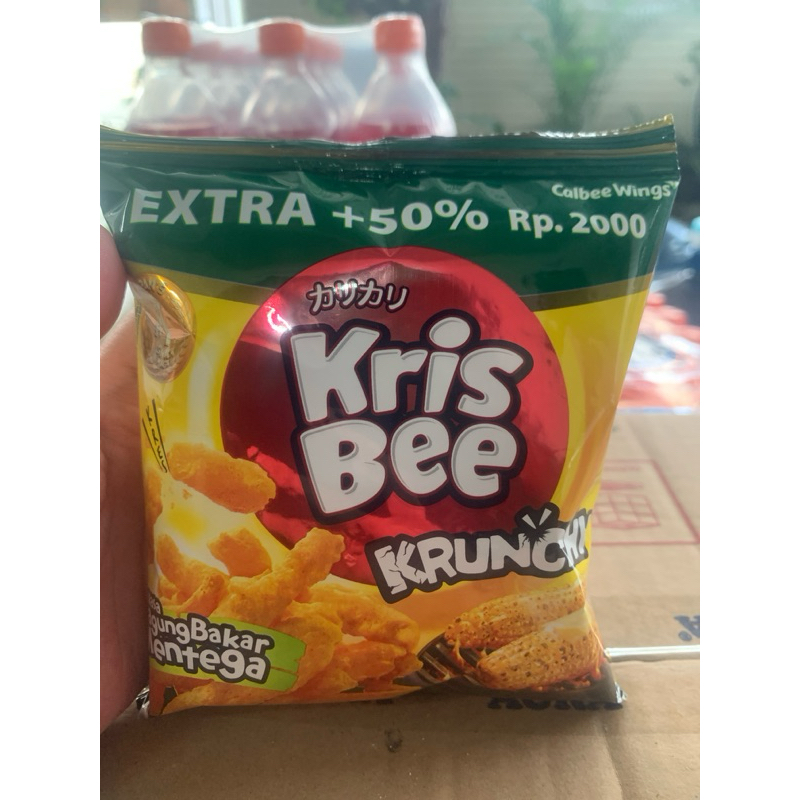 

KRIS BEE KRUNCHY EXTRA 50% RASA JAGUNG BAKAR MENTEGA 23gr
