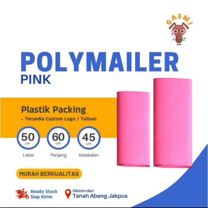 

IK6 Polymailer Gaemi 50x60 Isi 100pcs READY STOCK!