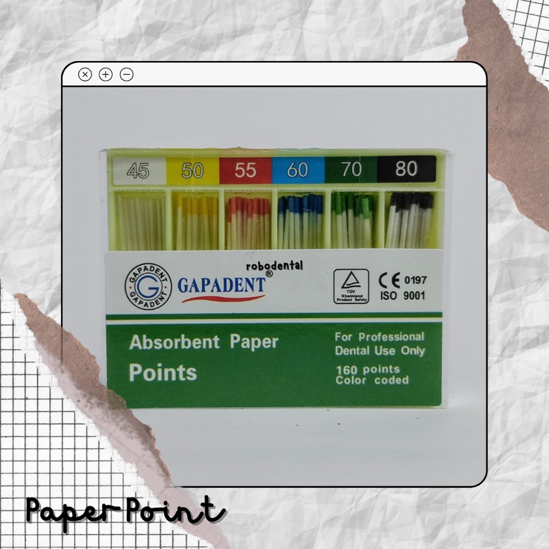 paper point 15 20 25 30 35 40 / 15-40 / paper point 45-80 / paper point protapper