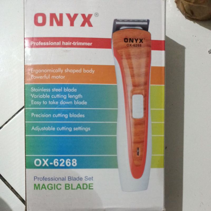 Alat cukur onyx 6268