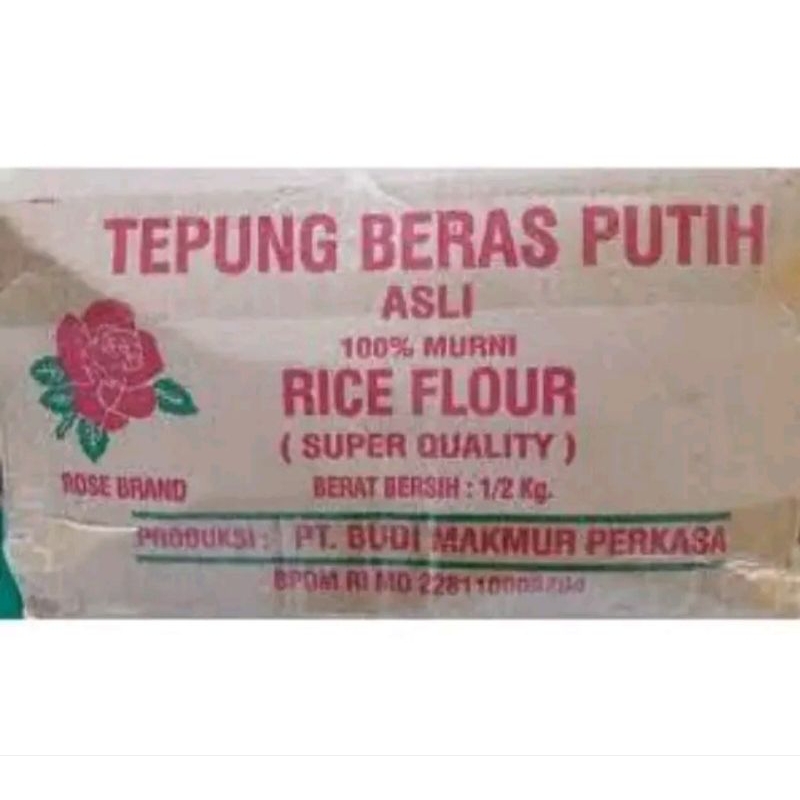 

Tepung Beras Rose Brand 500 gram x 20 pak | Grosir 1 Dus