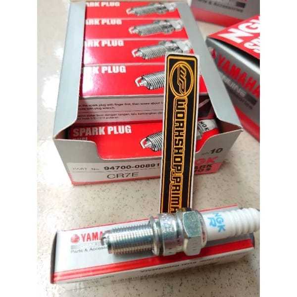BUSI NGK CR7E CR8E CR9E XEON SERIES KARBURATOR / INJEKSI ORIGINAL ASLI YAMAHA