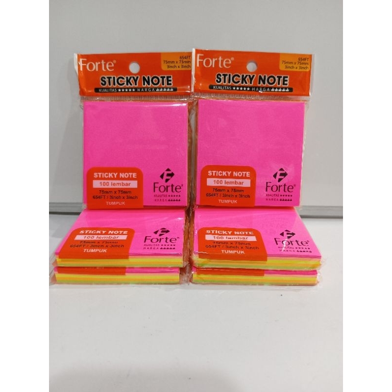 

sticky note warna warni 3x3inch 100 Lembar