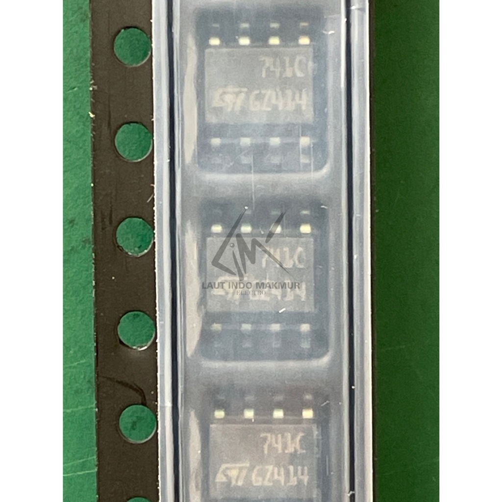 1 BUAH IC SMD LM741 ASLI ORIGINAL LM741C SMD LM 741C MERK ST ups