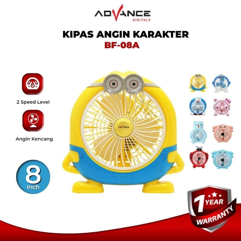 Kipas Angin Karakter 10inch Advance