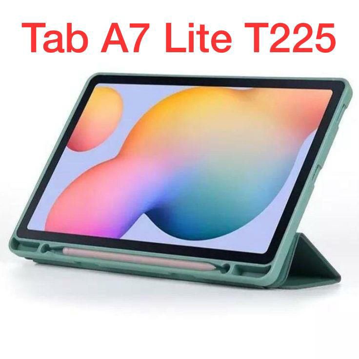 A Smart Case Samsung Galaxy Tab A7 lite T225 With Slot Pen Readystock