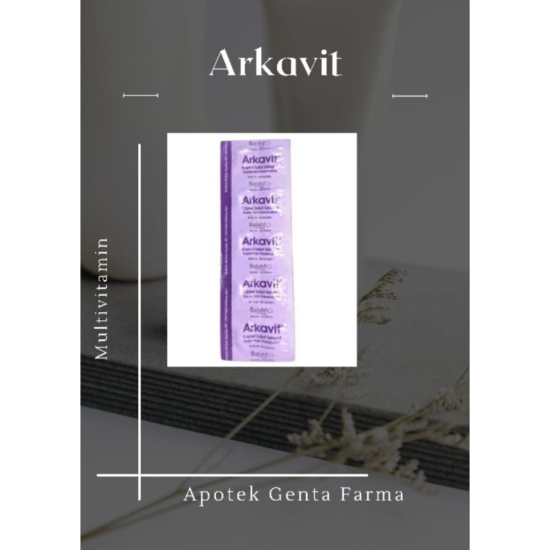 ARKAVIT TABLET MULTIVITAMIN