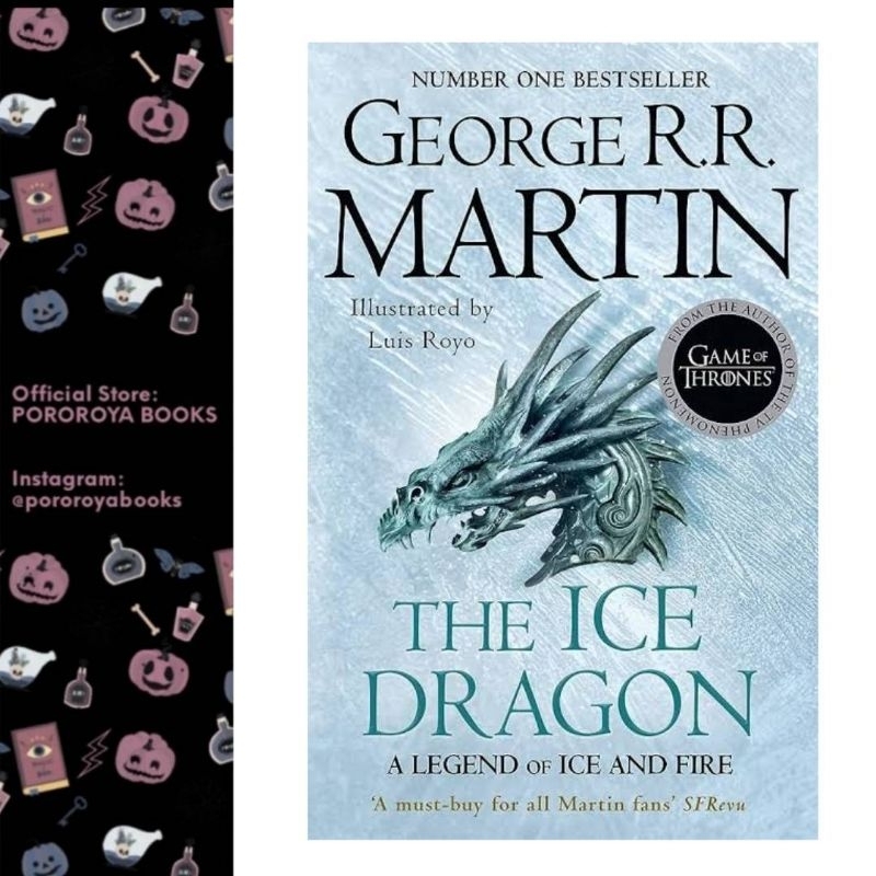 100% ORI Novel THE ICE DRAGON A Legend of Ice and Fire George RR Martin English Paperback ORIGINAL B